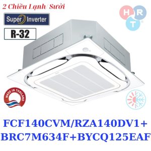 Điều Hòa Skyair Cassette FCF140CVM-RZA140DV1+BRC7M634F+BYCQ125EAF