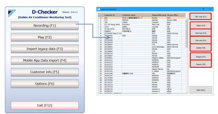 Phần mềm Daikin D-Checker