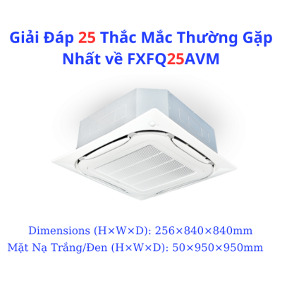 Giải Đáp 25 Thắc Mắc Thường Gặp Nhất về FXFQ25AVM