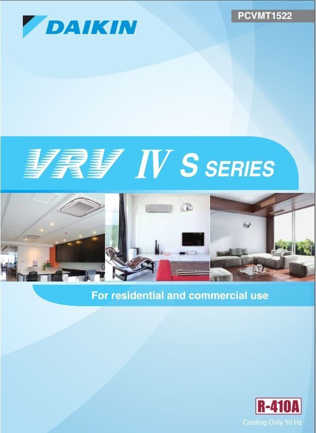 Catalogue VRV IV S