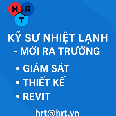 Tuyển Dụng Kỹ Sư Nhiệt Lạnh (HVAC)