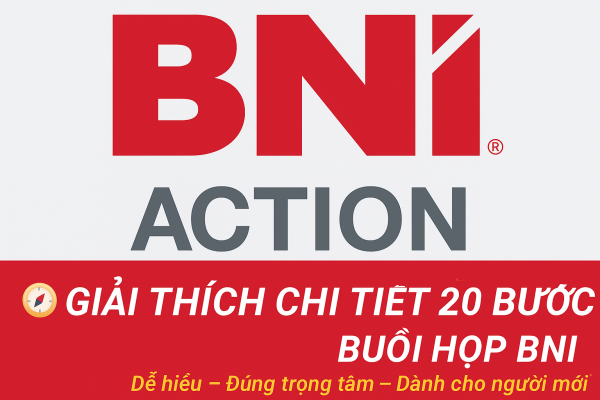 Giải thích chi tiết 20 bước buổi họp BNI