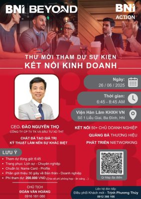 Sự kiện kết nối kinh doanh – 26/06/2025